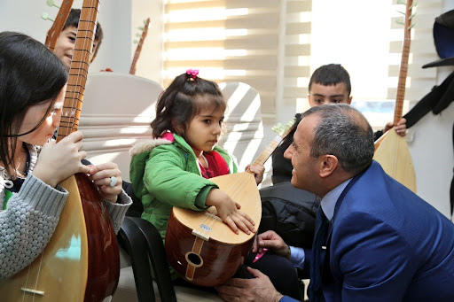 Tower of Dersim viewed from the river Thames. 